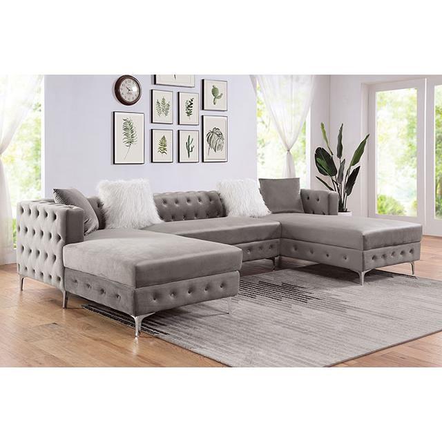 Large Picture of Furniture of America Ciabattoni CM6256GY-SECT