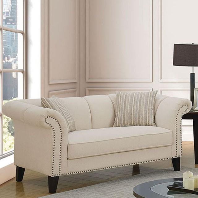 Large Picture of Furniture of America Clarabelle CM6777-LV Love Seat