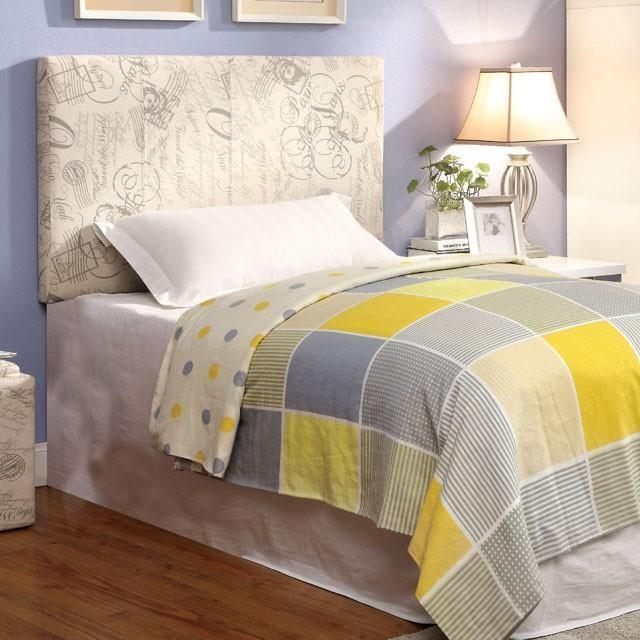 Large Picture of Furniture of America Winn Park CM7008WT-HB-FQ Queen/Full Headboard