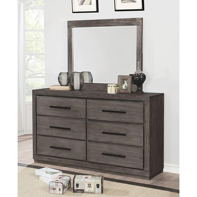 Large Picture of Furniture of America Oakburn CM7047GY-M Mirror