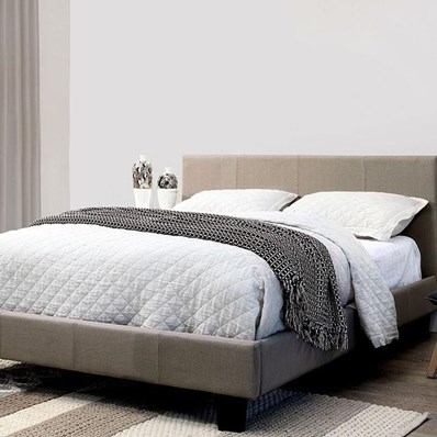 Furniture of America Sims CM7078GY-CK-BED-VN Cal.King Bed