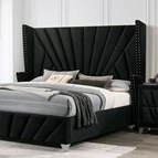 Furniture of America Carissa CM7164BK-Q-BED Queen Bed