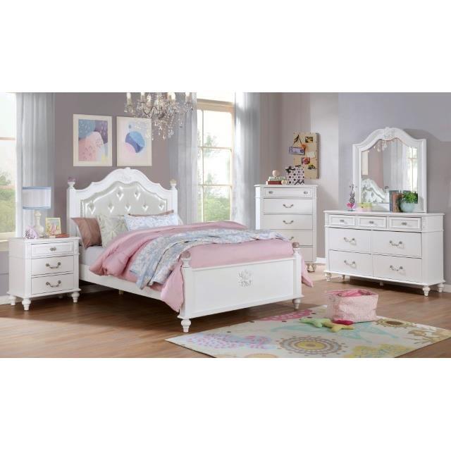 Large Picture of Furniture of America Belva CM7174F-BED