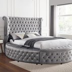 Furniture of America Sansom CM7178GY-Q-BED Queen Bed
