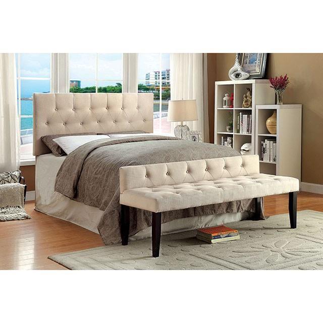 Large Picture of Furniture of America Leeroy CM7200IV-HB-FQ-VN Headboard