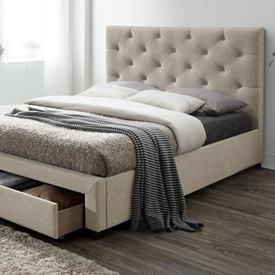 Furniture of America Sybella CM7218BG-EK-BED E.King Bed