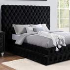 Furniture of America Stefania CM7227BK-Q-BED Queen Bed