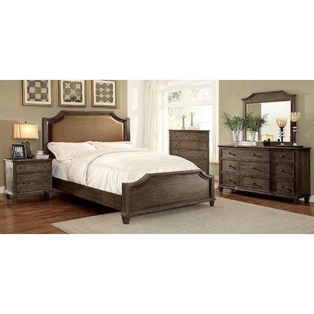 Large Picture of Furniture of America Halliday CM7281EK-BED E.King Bed