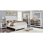 Furniture of America Golva CM7295WH-Q-BED Queen Bed