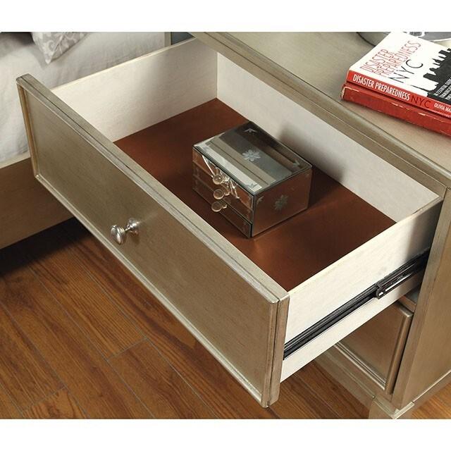 Large Picture of Furniture of America Enid CM7430Q-BED Queen Bed