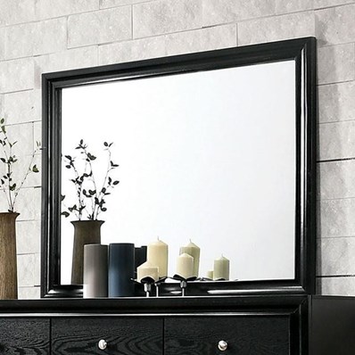 Furniture of America Chrissy CM7552BK-M Mirror