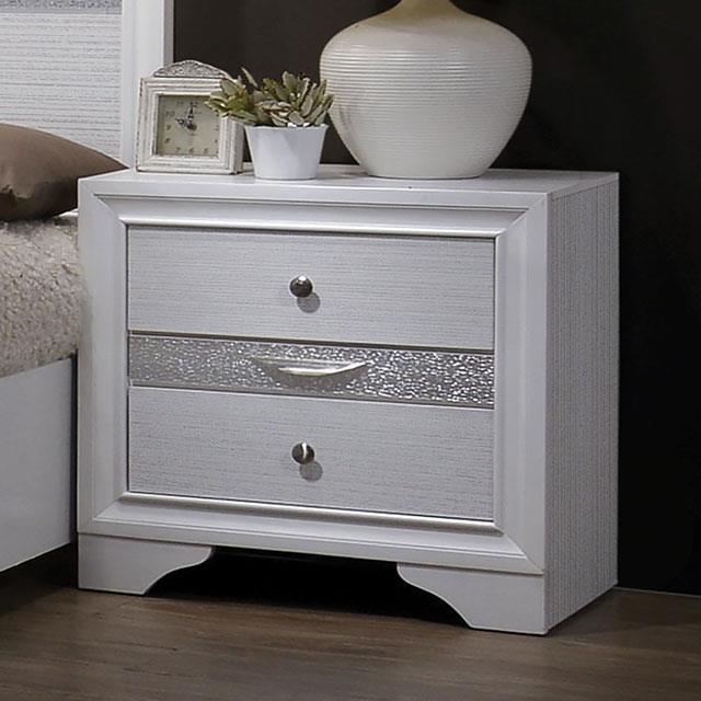 Large Picture of Furniture of America Chrissy CM7552N Night Stand