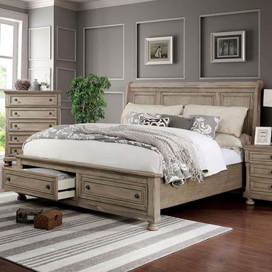 Furniture of America Wells CM7568CK-BED Cal.King Bed