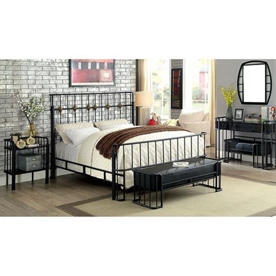 Furniture of America Charla CM7716BN-PK Bench