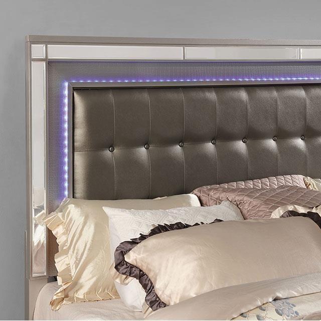 Large Picture of Furniture of America Brachium CM7977SV-C Chest