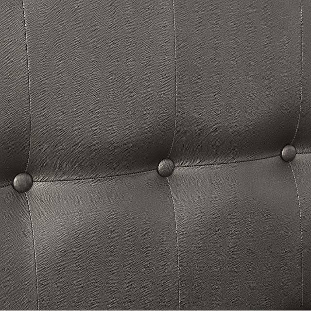 Large Picture of Furniture of America Brachium CM7977SV-EK-BED E.King Bed