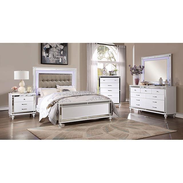 Large Picture of Furniture of America Brachium CM7977WH-N Night Stand