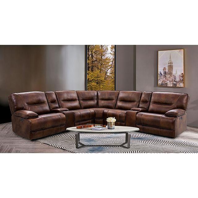 Large Picture of Furniture of America Louella CM9905-SECT
