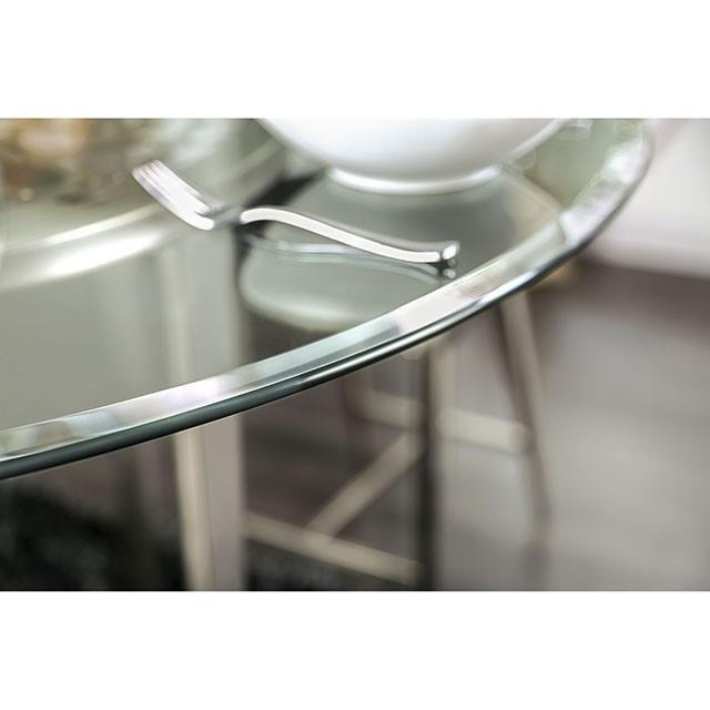 Large Picture of Furniture of America Abner FOA3743PT-TABLE Counter Ht. Table