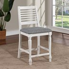 Furniture of America Calabria FOA3908PC-2PK Counter Ht. Chair (2/Box)