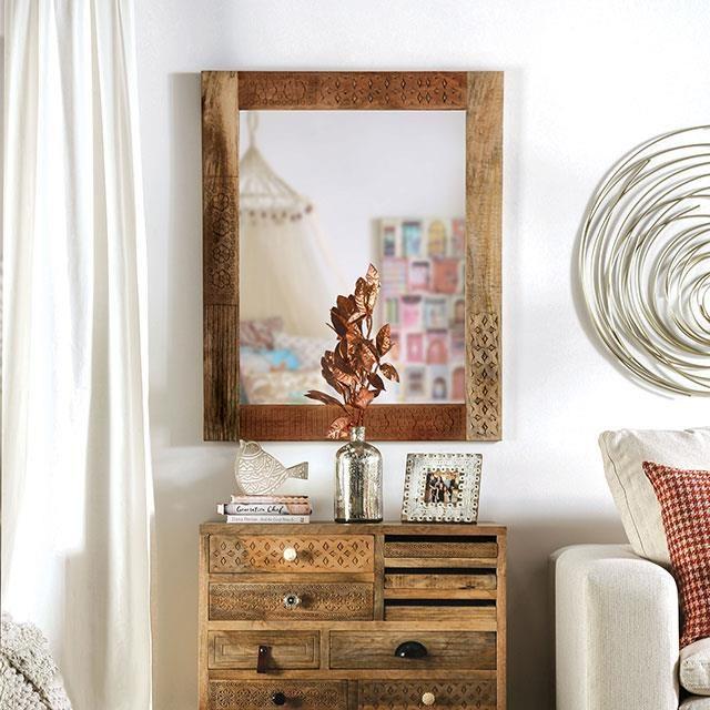 Large Picture of Furniture of America Blanchefleur FOA51007 Mirror