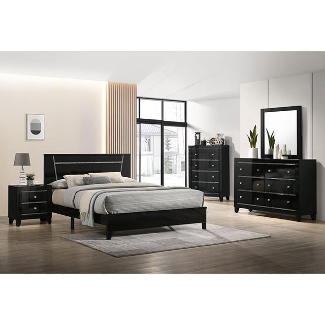 Large Picture of Furniture of America Magdeburg FOA7038BK-CK