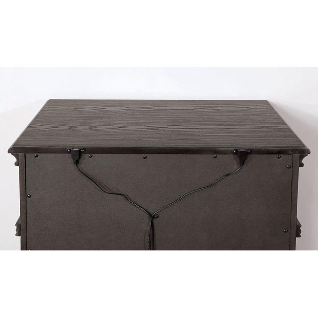 Large Picture of Furniture of America Pamphilos FOA7144GY-Q-BED Queen Bed