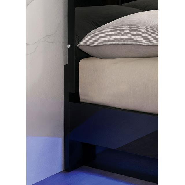 Large Picture of Furniture of America Erlach FOA7189BK-CK-BED Cal.King Bed