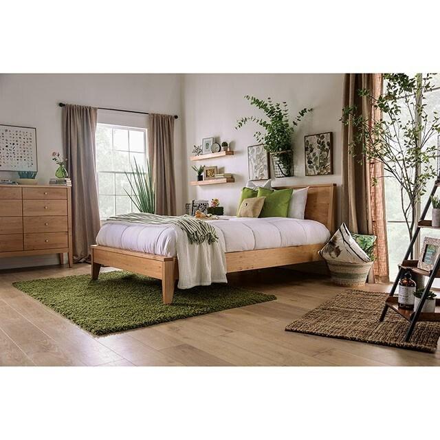 Large Picture of Furniture of America Willamette FOA7602CK-BED Cal.King Bed