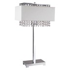 Furniture of America Naya L7733WH Table Lamp