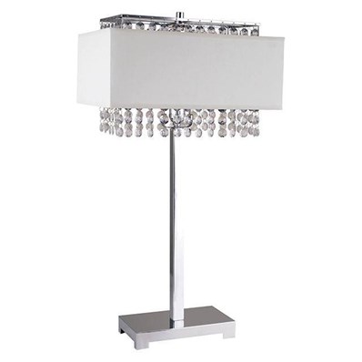 Furniture of America Naya L7733WH Table Lamp