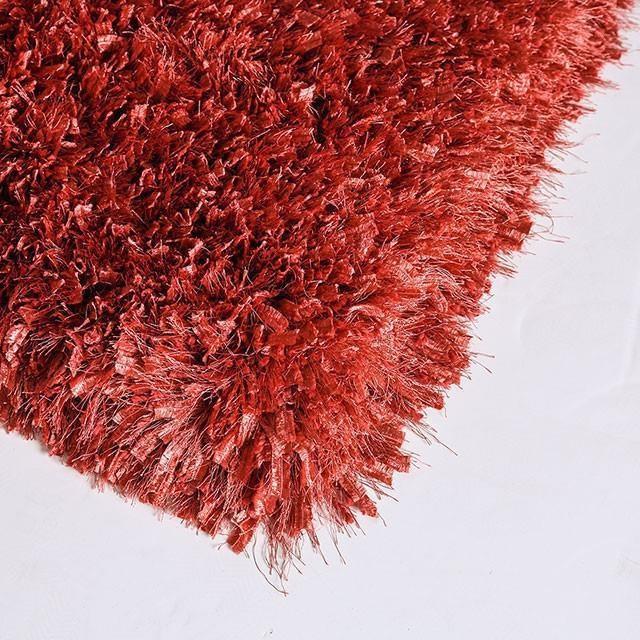 Large Picture of Furniture of America Annmarie RG4101 5' X 7' Scarlet Area Rug