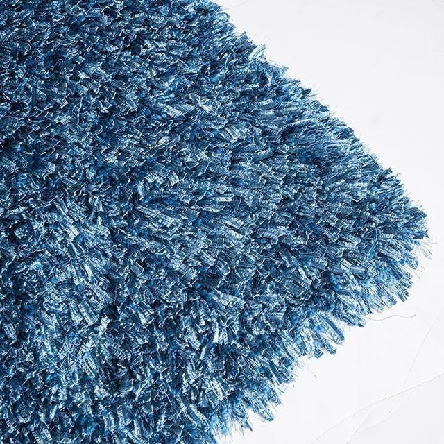 Large Picture of Furniture of America Annmarie RG4109 5' X 7' Blue Area Rug