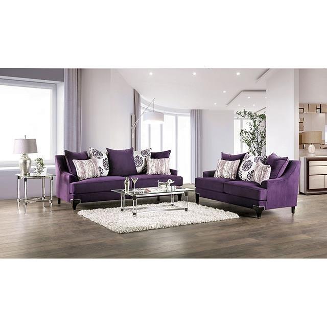 Large Picture of Furniture of America Sisseton SM2208-LV Love Seat