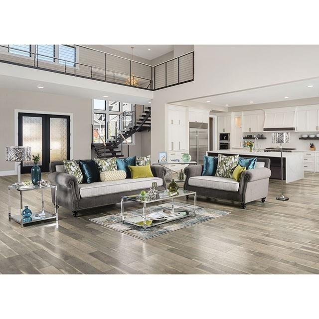 Large Picture of Furniture of America Mariella SM2286-LV Love Seat