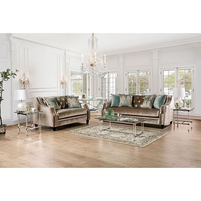 Large Picture of Furniture of America Elicia SM2685-LV Love Seat