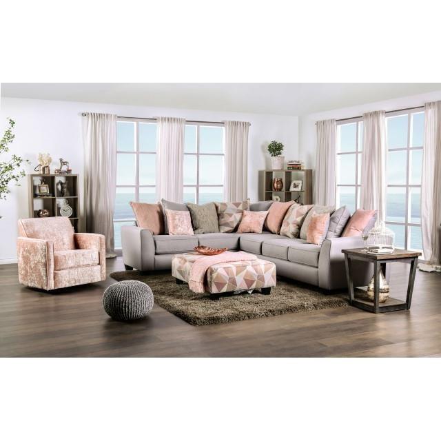 Large Picture of Furniture of America Harriden SM5167-SECT Sectional
