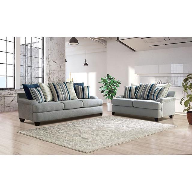 Large Picture of Furniture of America Plaistow SM5189-LV Loveseat