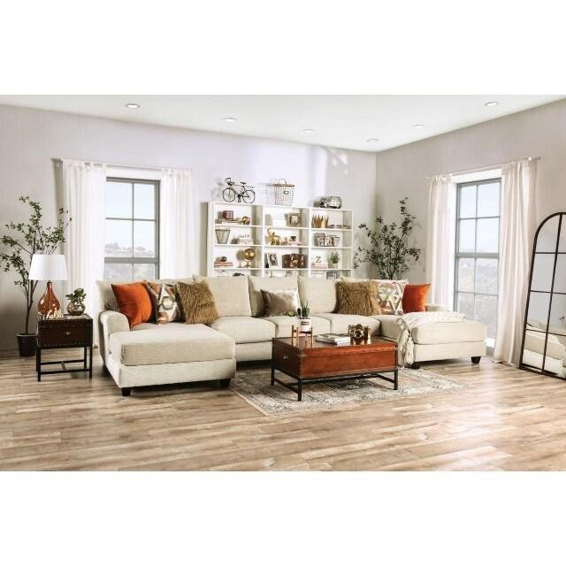 Large Picture of Furniture of America Carnforth SM5218-SECT Sectional