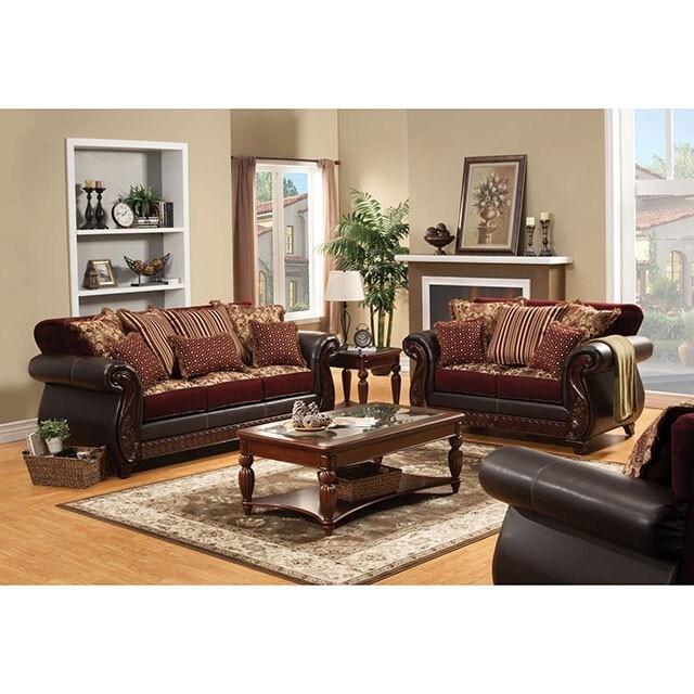 Large Picture of Furniture of America Franklin SM6107N-CH Chair