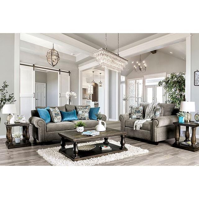 Large Picture of Furniture of America Mott SM6155-LV Love Seat