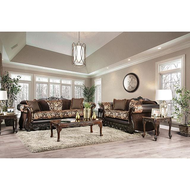 Large Picture of Furniture of America Newdale SM6427-LV Love Seat