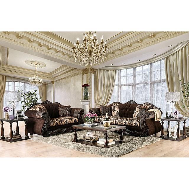 Large Picture of Furniture of America Ronja SM6431-LV Love Seat