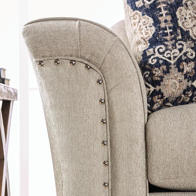 Large Picture of Furniture of America Belsize SM6438-LV Loveseat