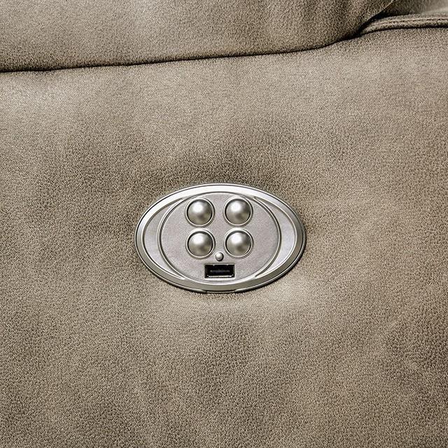 Large Picture of Furniture of America Elton SM7804-LV Power Love Seat