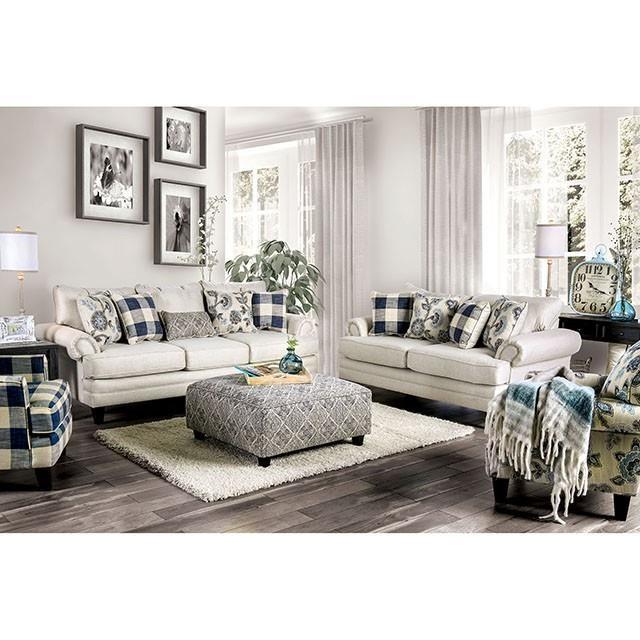 Large Picture of Furniture of America Nash SM8101-LV Love Seat
