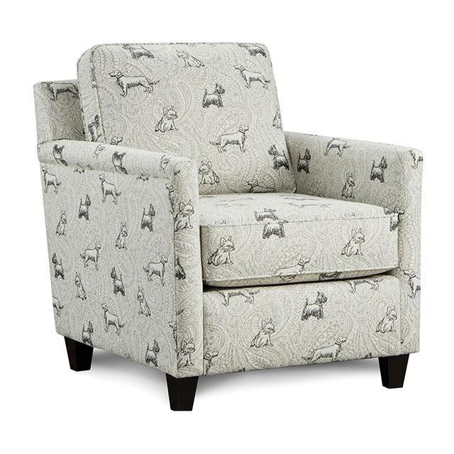 Furniture of America Pocklington SM8188-CH-DG Chair
