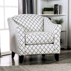 Furniture of America Verne SM8330-CH-SQ Diamond Chair
