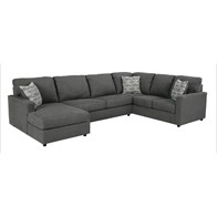 Signature Design by Ashley Edenfield 29003S1 3 pc Sectional with Chaise (Sectionals - Stationary)