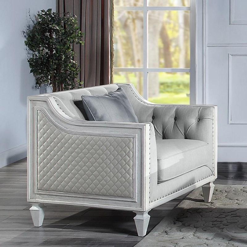 Acme Furniture Katia LV01051 Chair with Pillow